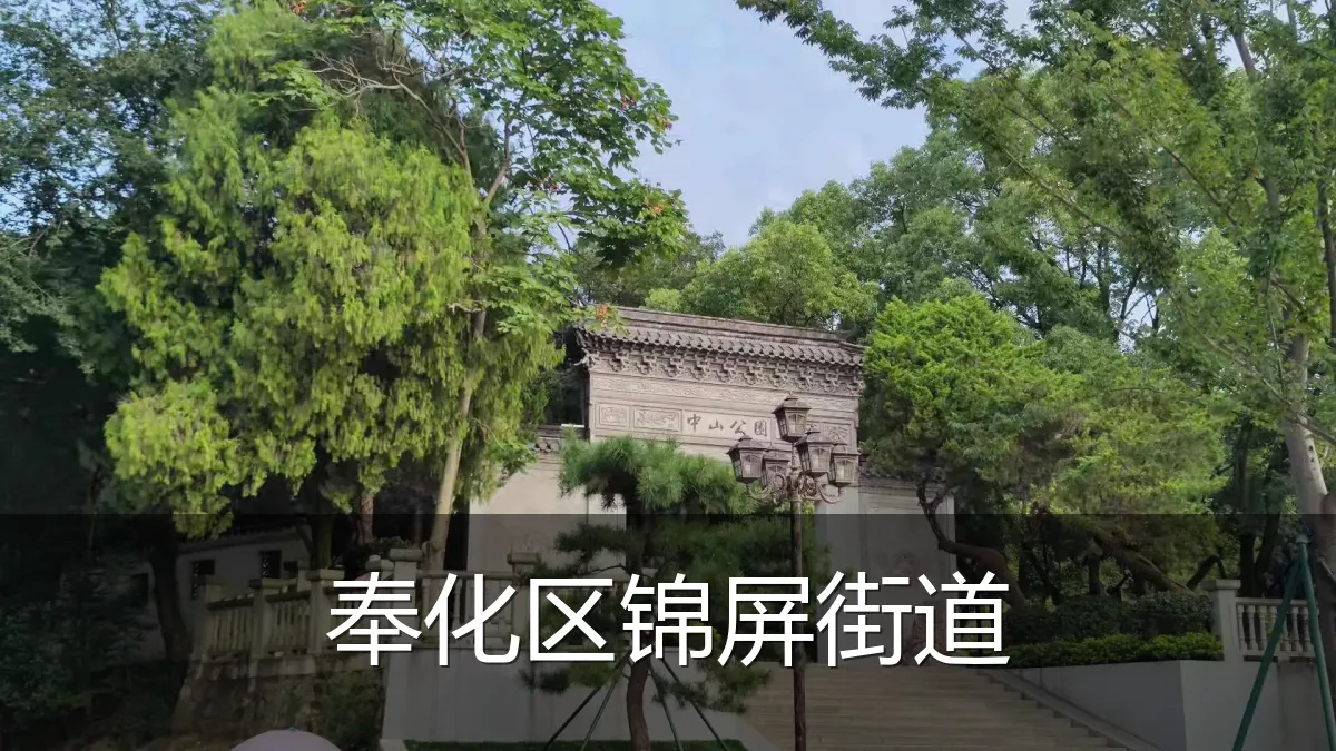 奉化区锦屏街道