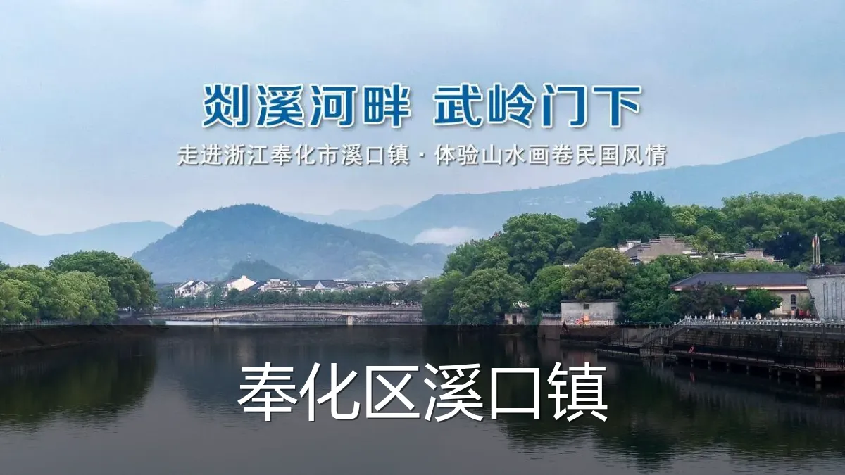 奉化区溪口镇